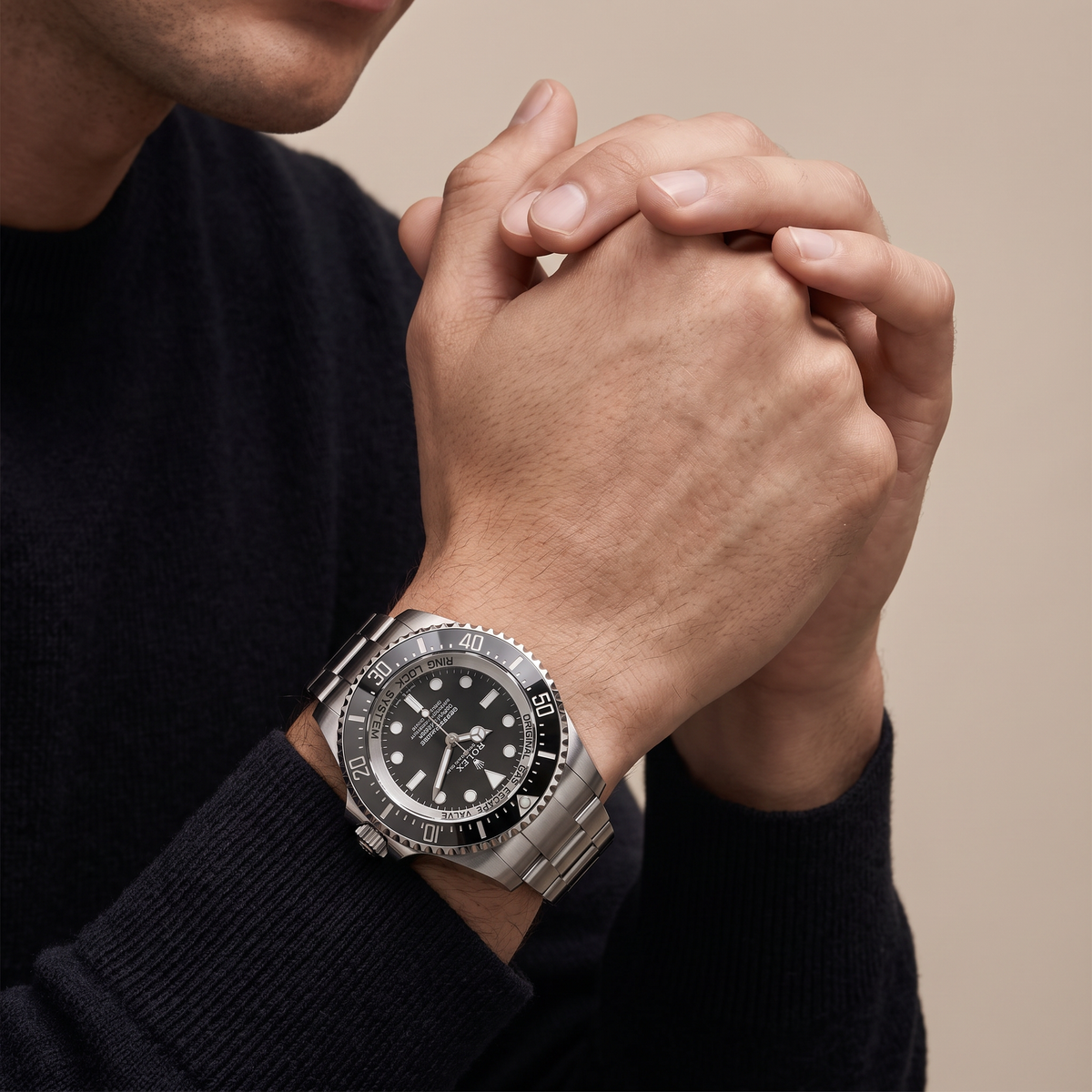 Sea-Dweller M126067 Black Dial Stainless Steel Ceramic Bezel Men’s Watch