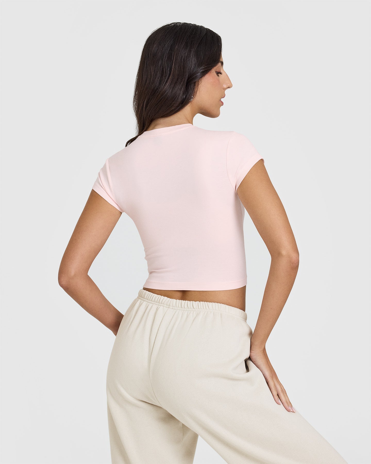 Cotton Icon Baby T-Shirt - Washed Ballet Pink