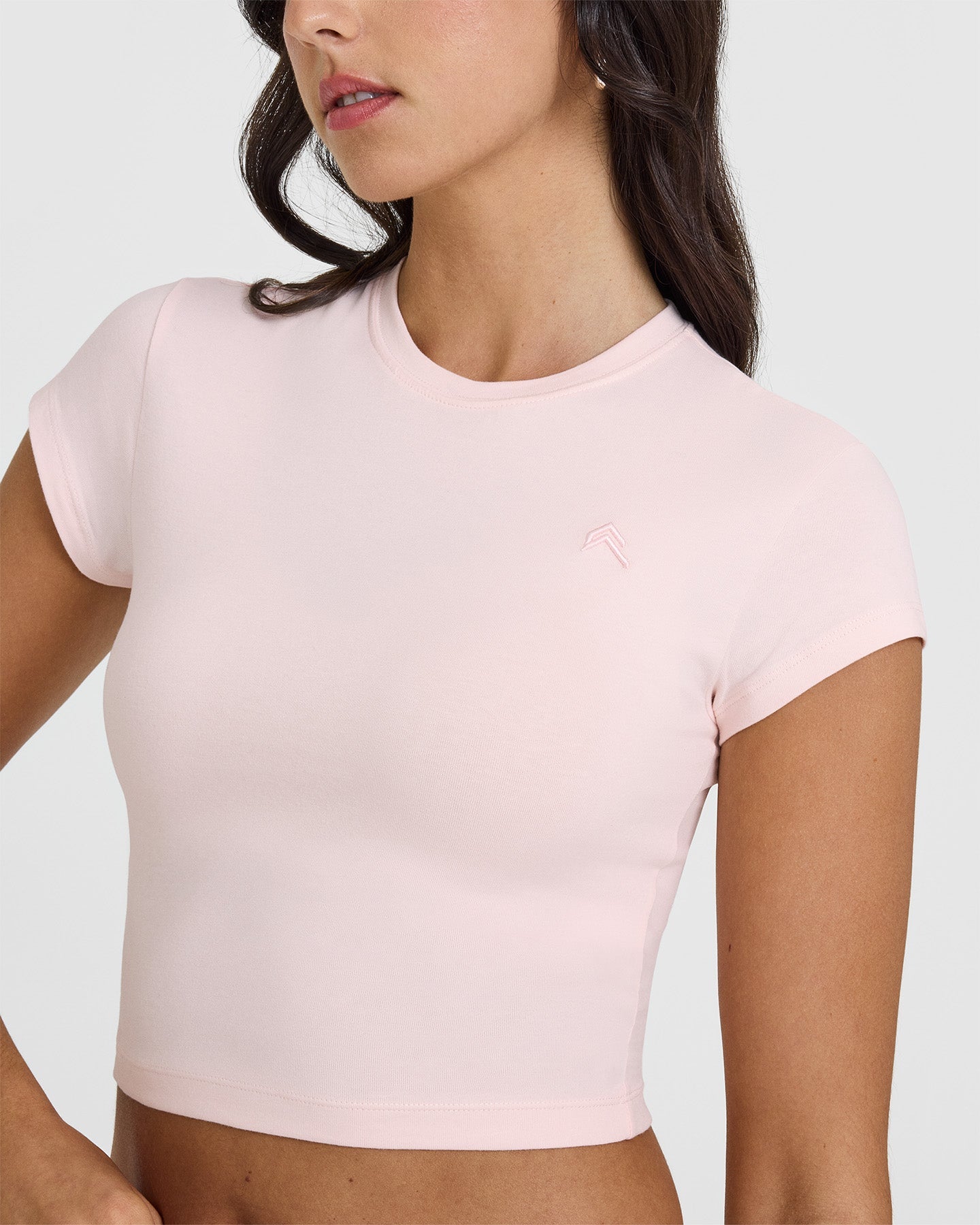 Cotton Icon Baby T-Shirt - Washed Ballet Pink