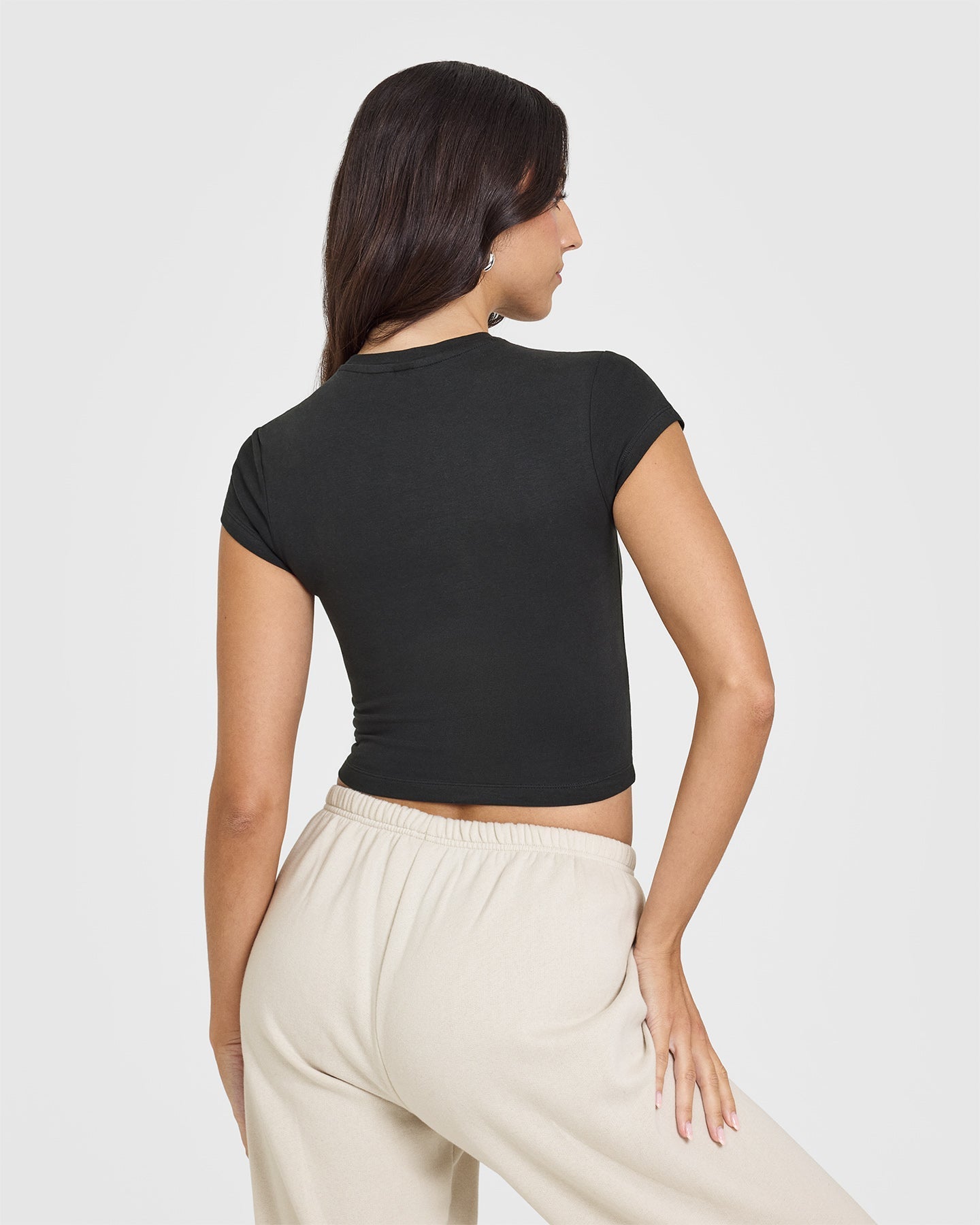 Cotton Icon Baby T-Shirt - Soft Black