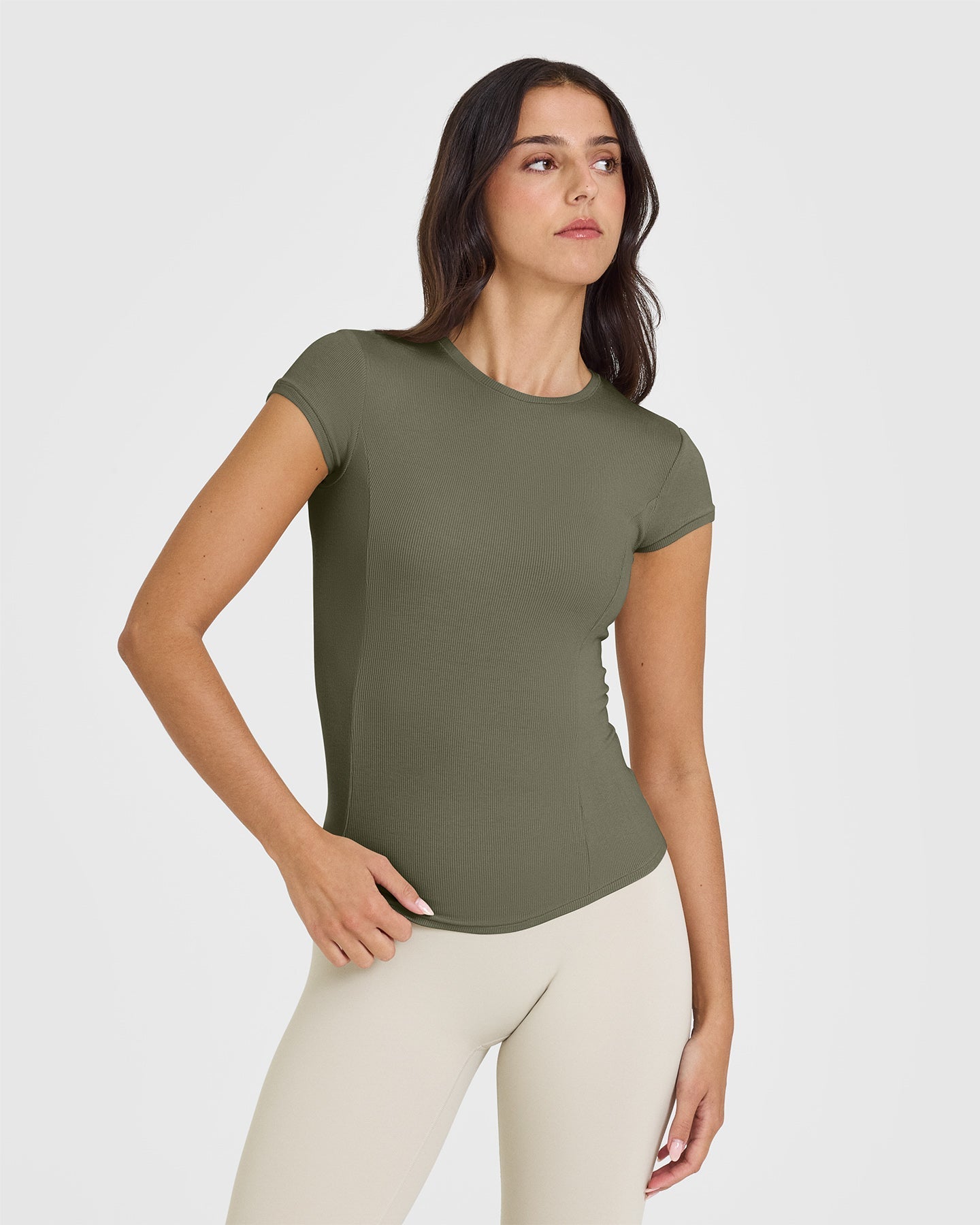 Mellow Rib T-Shirt - Alpine Green