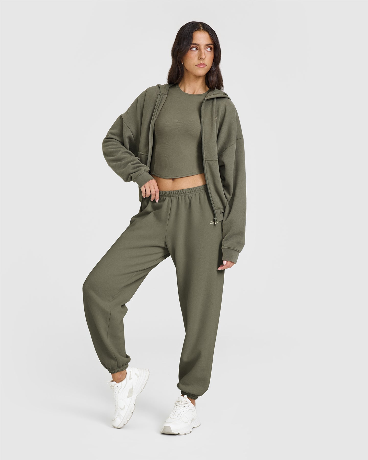Mid Weight Jogger - Alpine Green