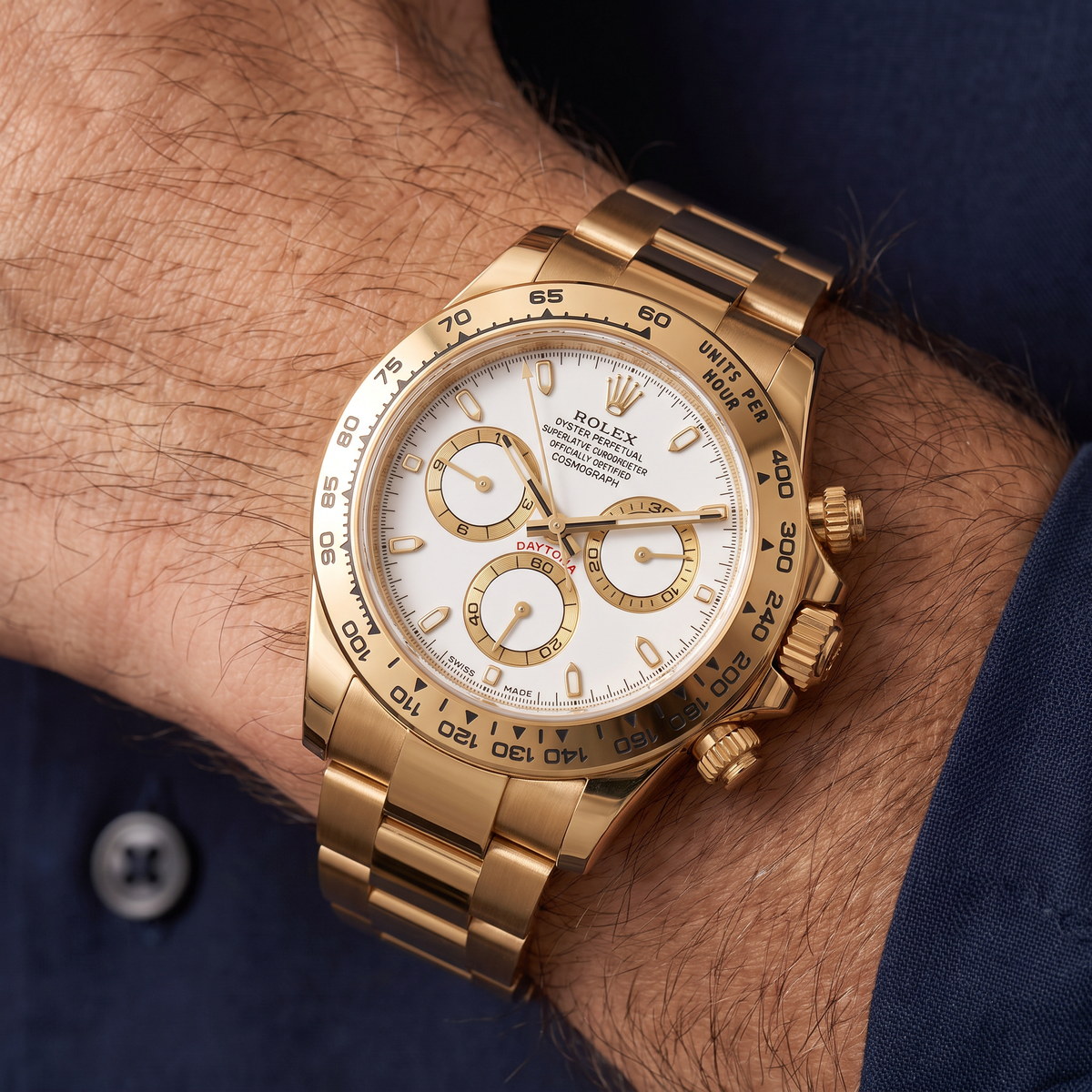 Cosmograph Daytona 126508 Chronograph White Dial Automatic Men’s Watch