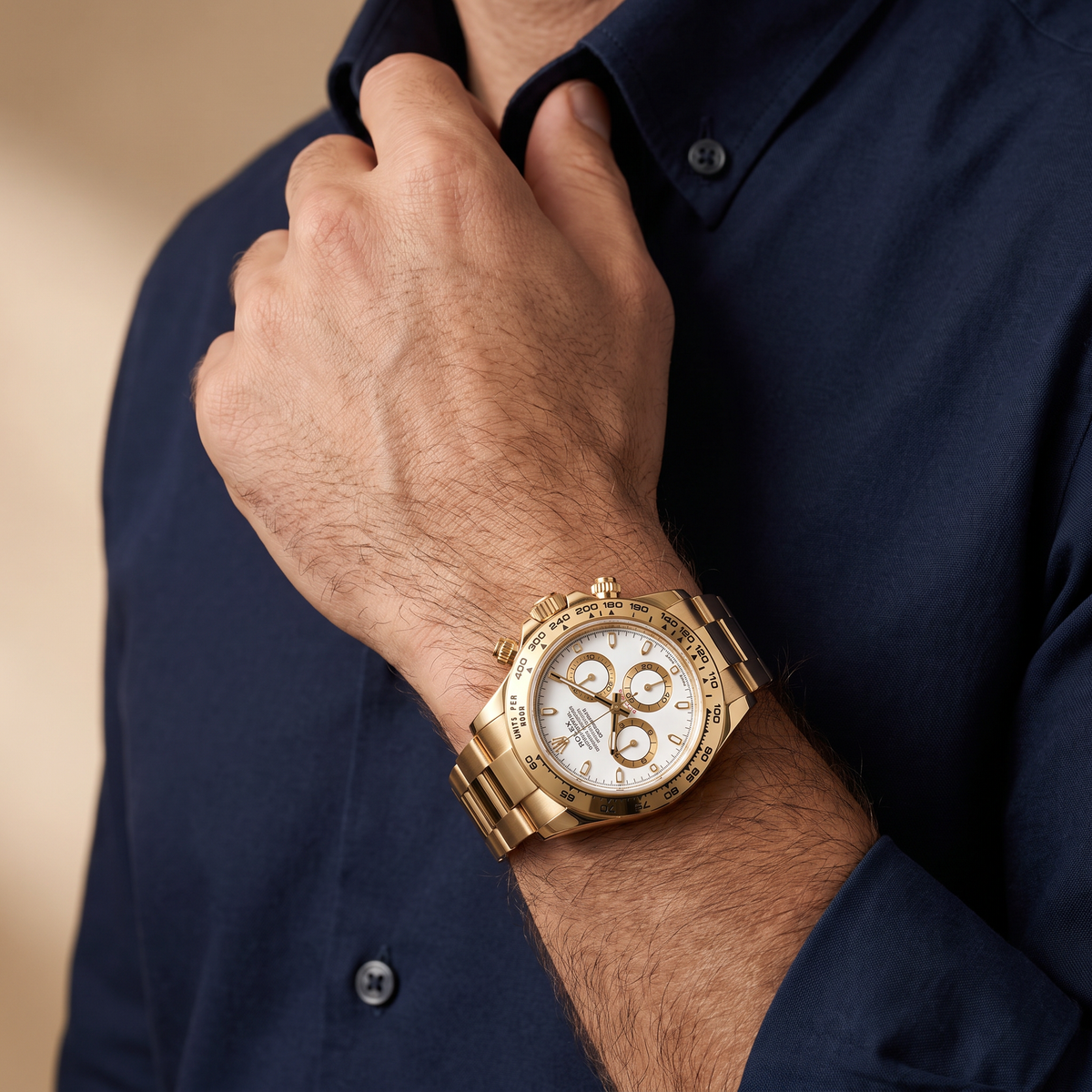 Cosmograph Daytona 126508 Chronograph White Dial Automatic Men’s Watch