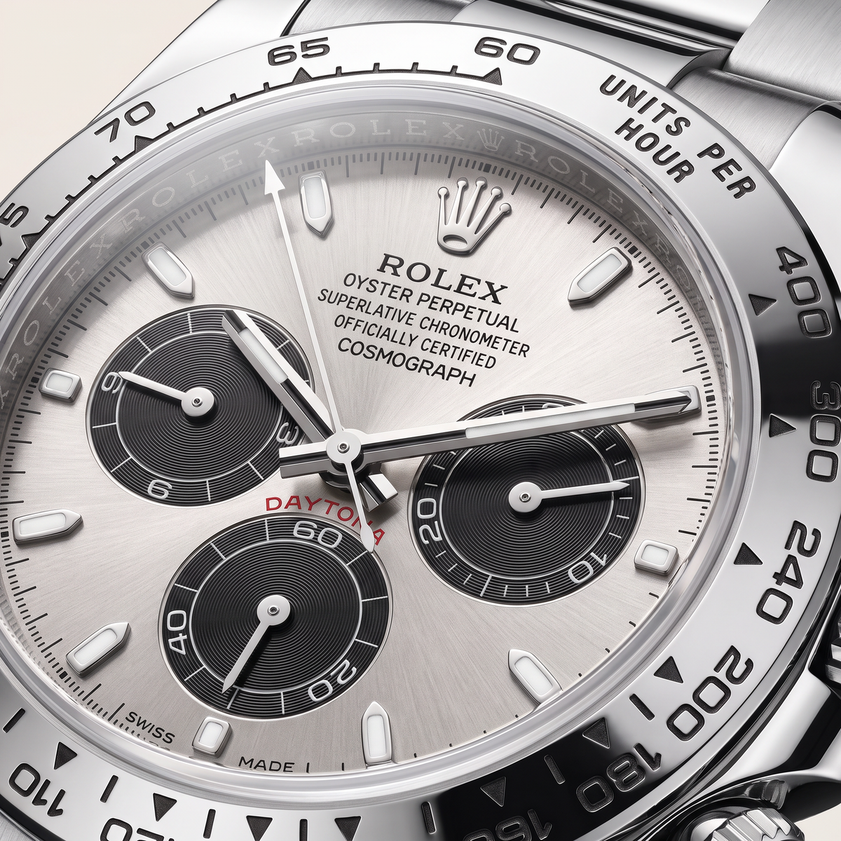 Cosmograph Daytona 126509 Silver Dial White Gold Automatic Men's Watch