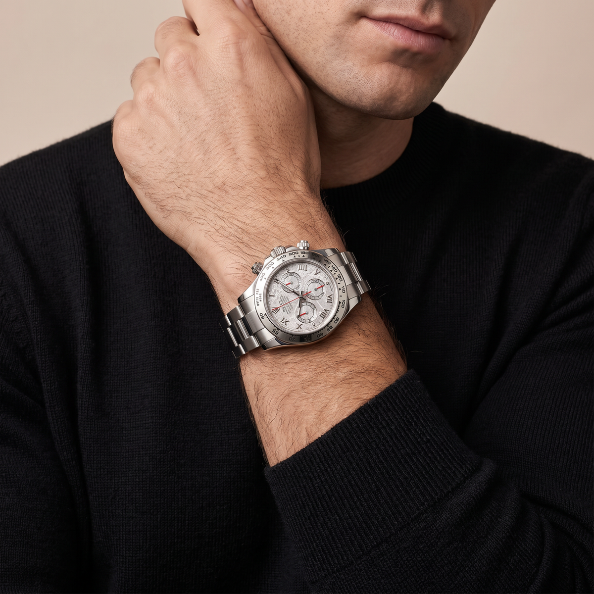 Cosmograph Daytona Meteorite Dial White Automatic Men's Watch