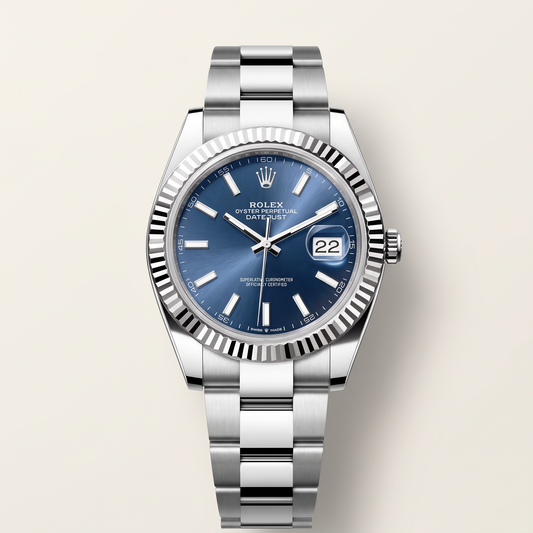 Datejust 126334 Blue Dial Oyster Stainless Steel Men's Watch