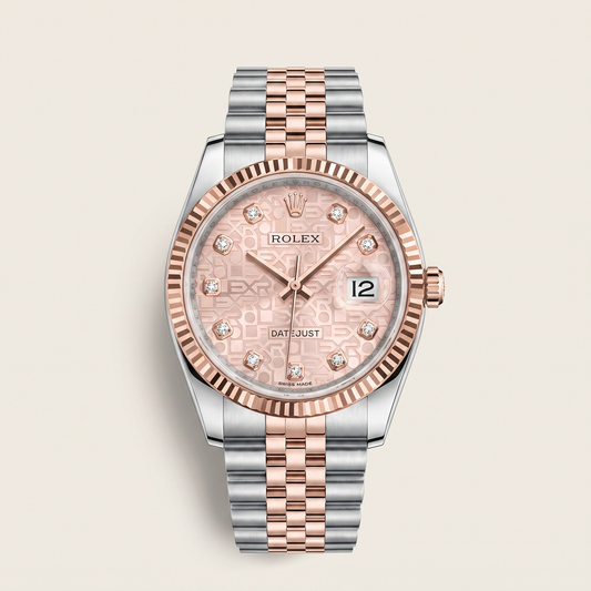 Datejust Pink Computer Dial Rose Tone Automatic Watch
