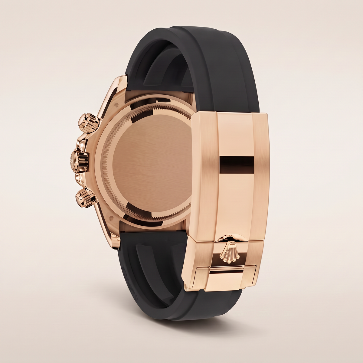 Daytona Rose Gold Oysterflex Chocolate Dial Men's Watch