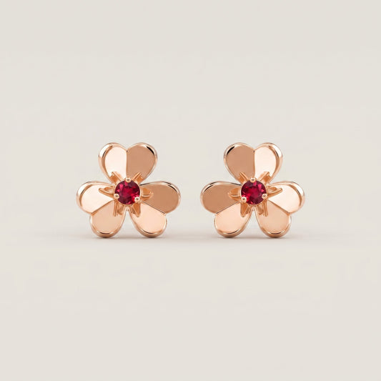 Frivole Mini Flower Earrings