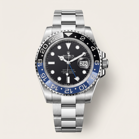 GMT-Master II 116710 Black Blue Batman Bezel Automatic Men's Watch