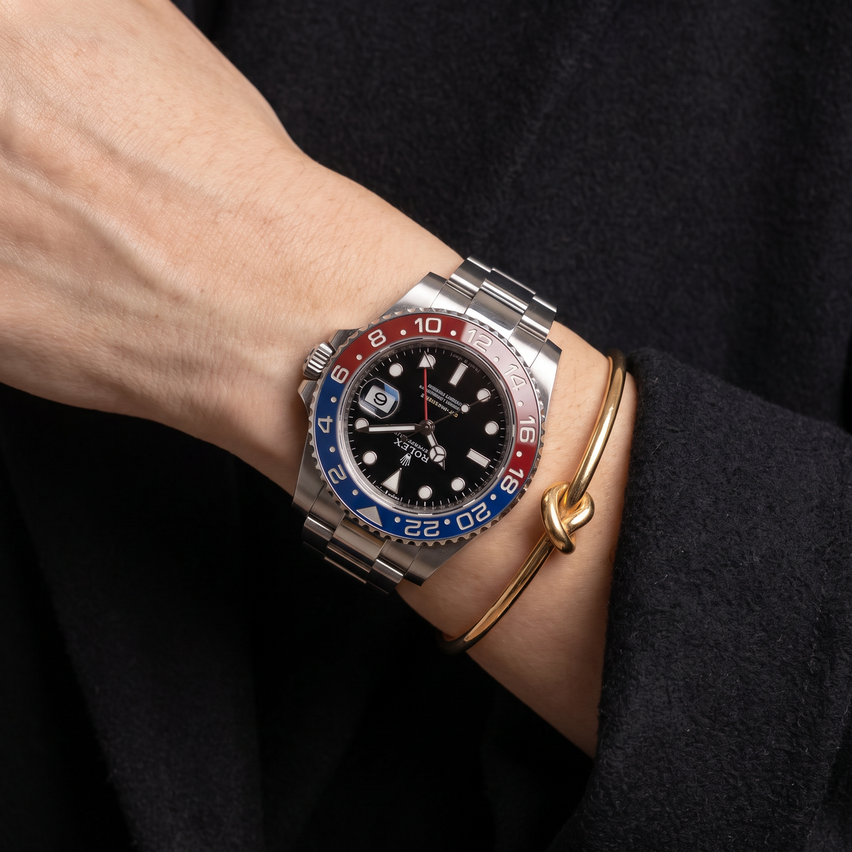 GMT-Master II  126710 Blue Red Pepsi Bezel Automatic Men's Watch