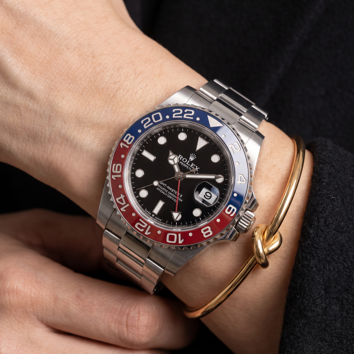 GMT-Master II  126710 Blue Red Pepsi Bezel Automatic Men's Watch