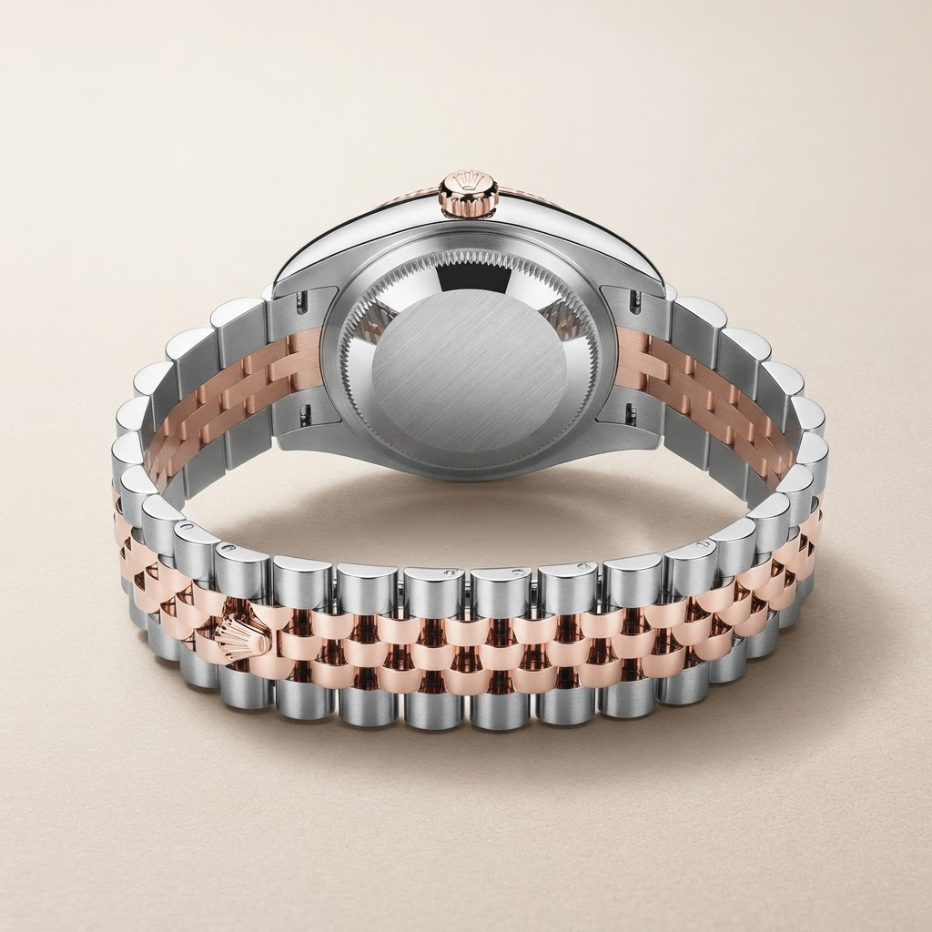 Lady-Datejust Chocolate Diamond Dial Everose Watch