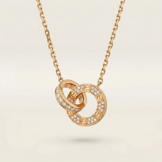 Love Pavé Necklace