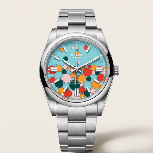 Oyster Perpetual Celebration Dial Steel Men's Watch