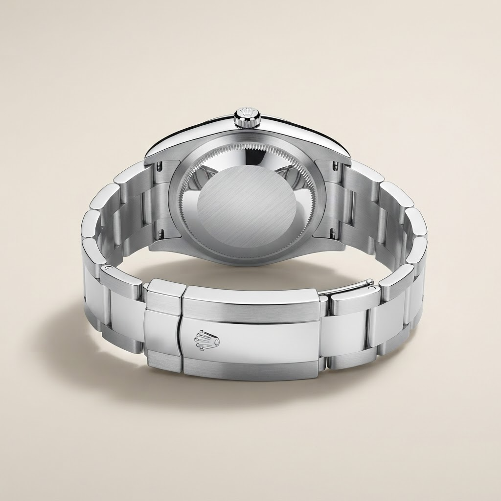 Oyster Perpetual Clean Mint Dial And Smooth Bezel Men’s Watch