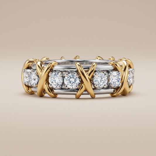 Schlumberger Eighteen Stone Ring