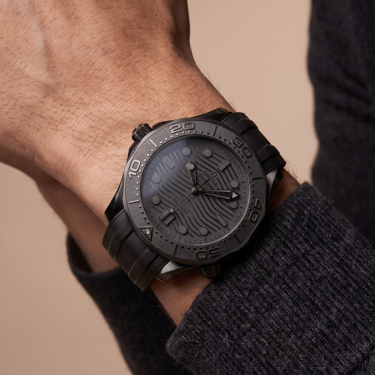 Seamaster Diver 300M Black Limited Edition Automatic Watch