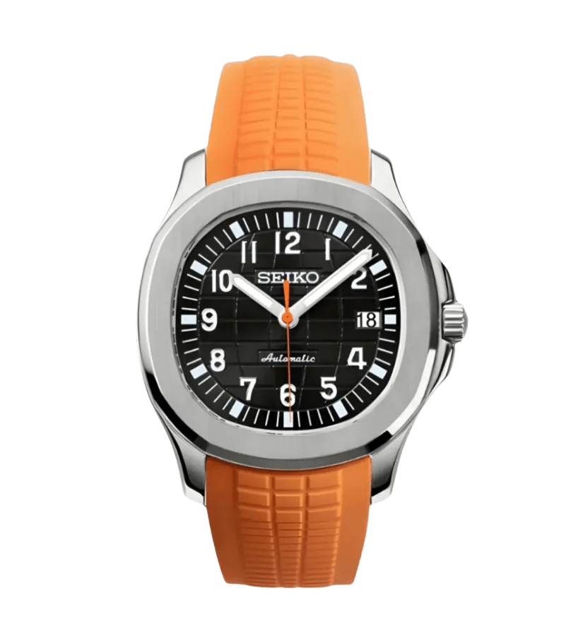 Seiko Mod Aquanaut Orange Black