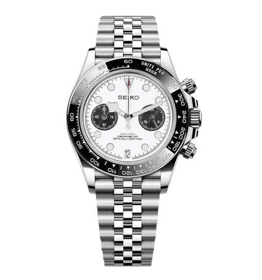 Seiko Mod Black Bay Chrono White