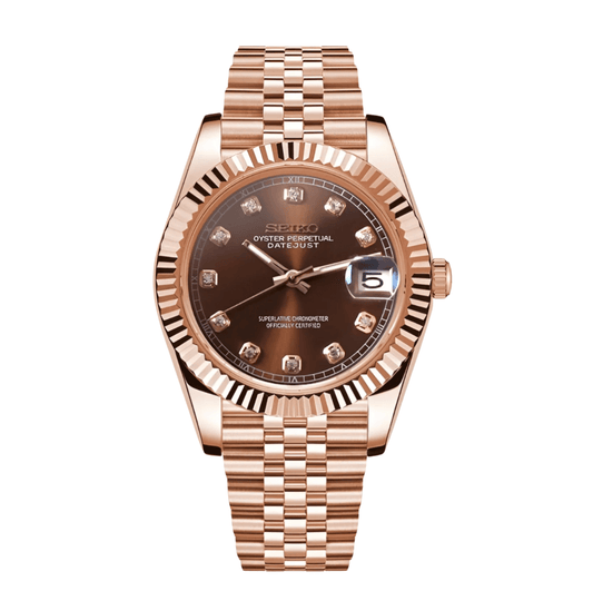 Seiko Mod Datejust RG Gem