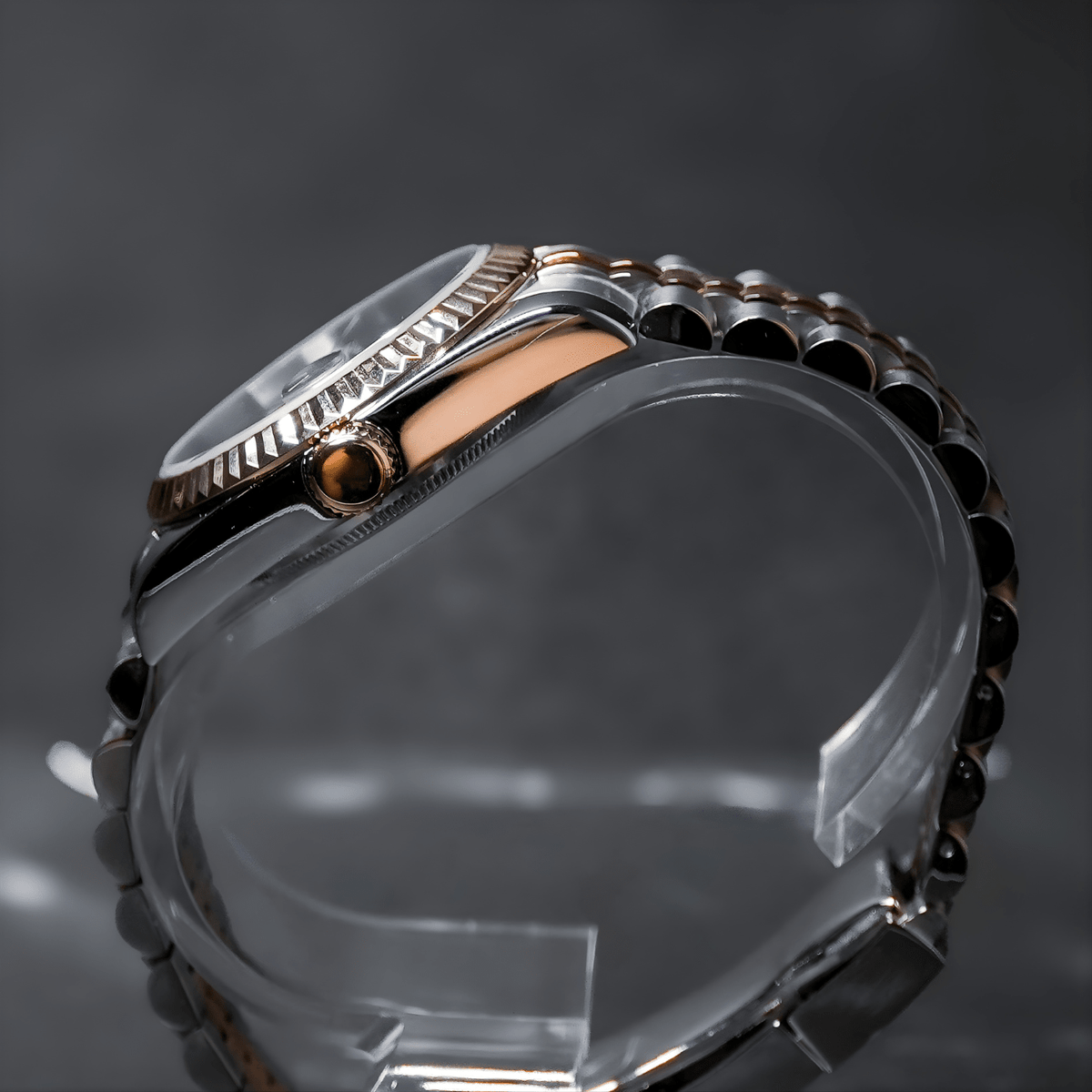 Seiko Mod Datejust Twotone Gem