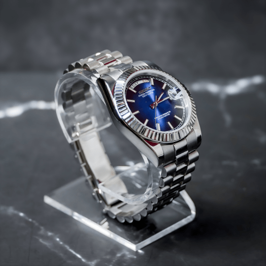 Seiko Mod Day-Date Classic Blue