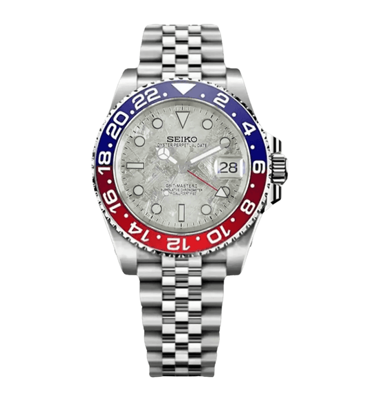 Seiko Mod GMT Pepsi Meteorite