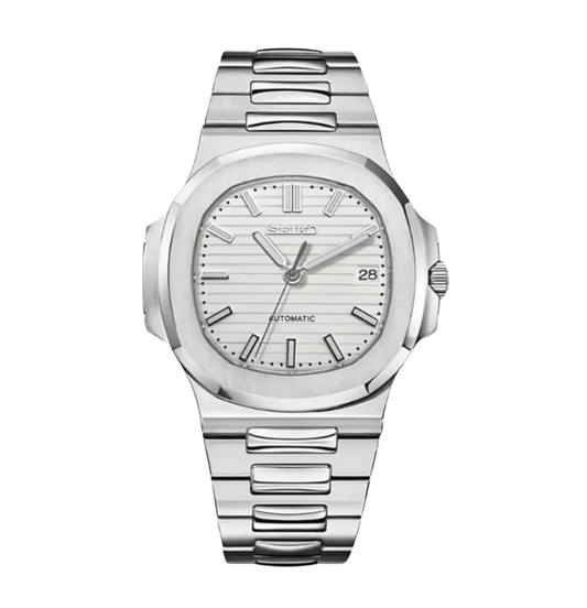 Seiko Mod Nautilus White