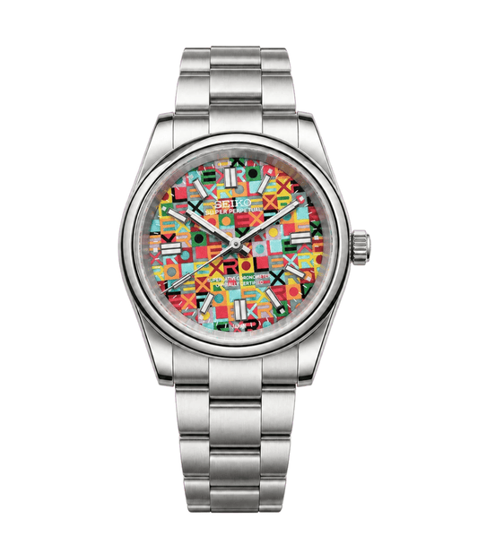 Seiko Mod Oyster Perpetual Multicolor