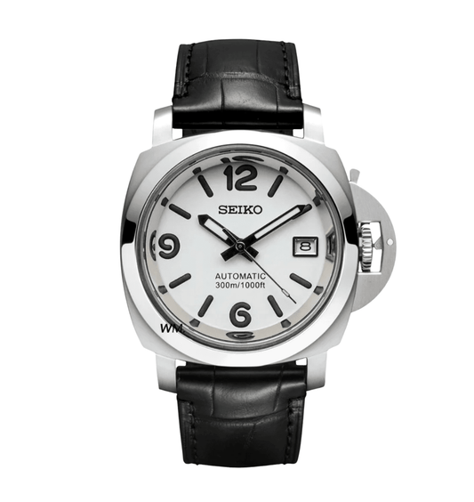 Seiko Mod Paneiko Black White