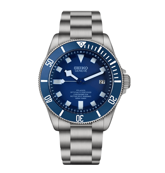 Seiko Mod Pelagos Blue