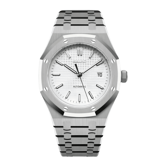 Seiko Mod Royal Oak White