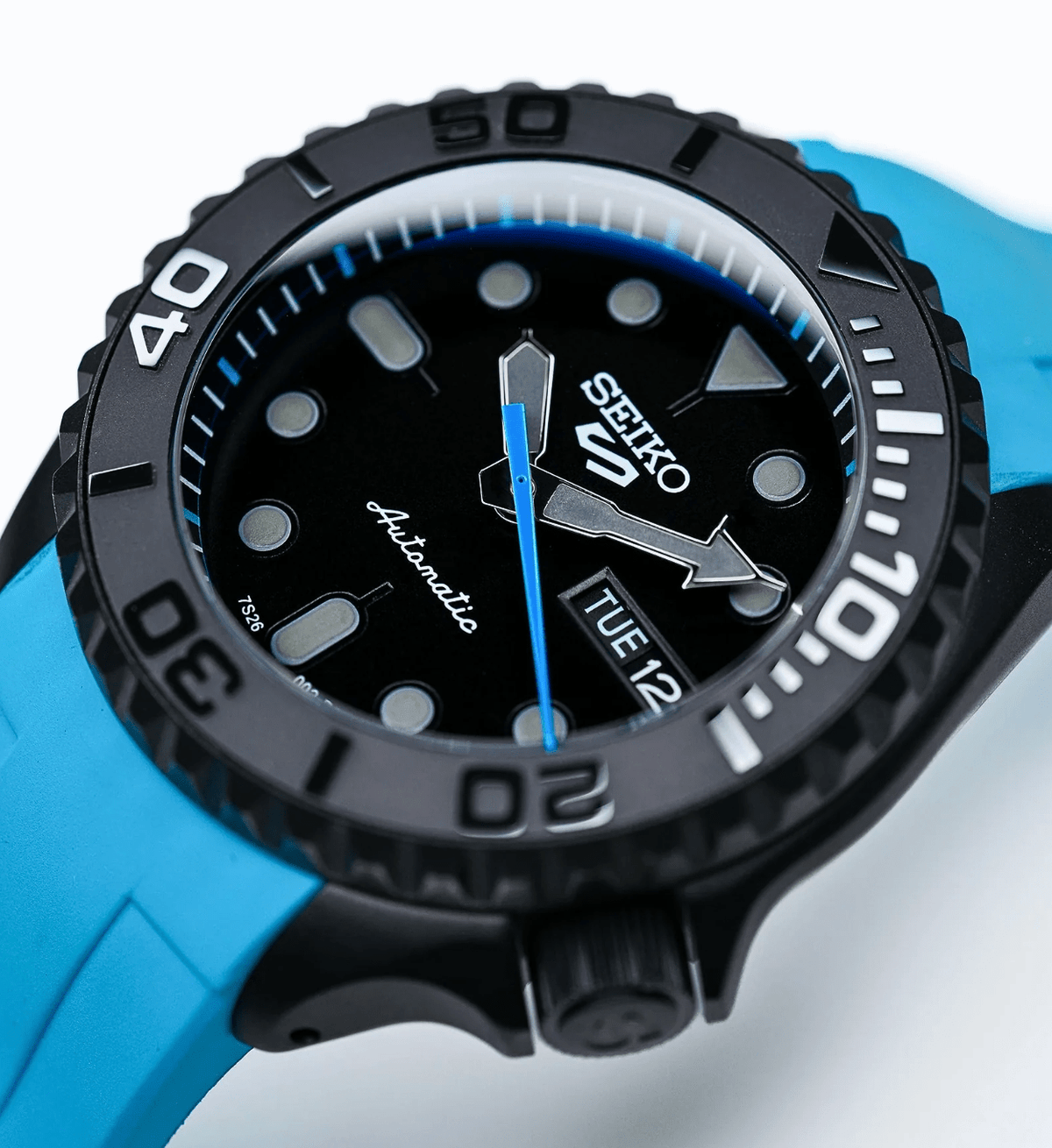 Seiko Mod SKX007 Tiffany Blue